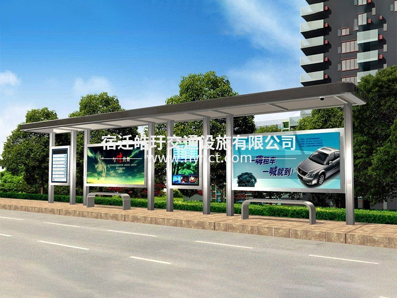 候車(chē)亭現(xiàn)場(chǎng)安裝案例